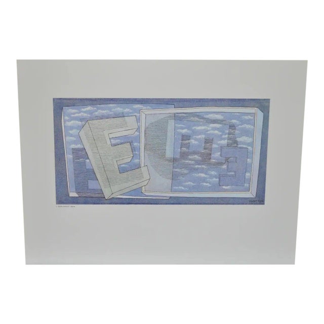 Herbert Bayer "Tender Picture E" Offset Lithograph C.1965 For Sale - Image 11 of 11