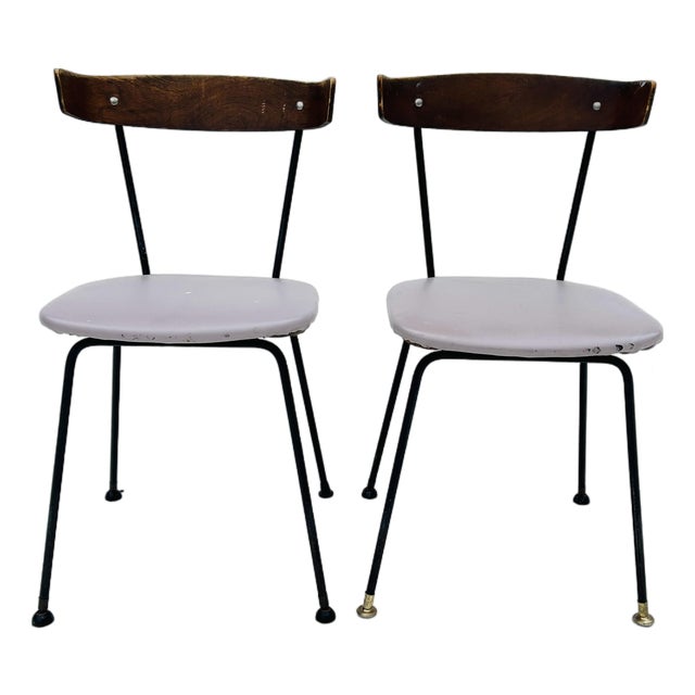 Midcentury Paul McCobb Style Dining Chairs (Need Restoration) For Sale