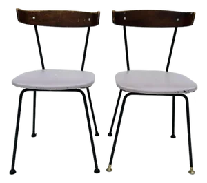 Midcentury Paul McCobb Style Dining Chairs (Need Restoration)
