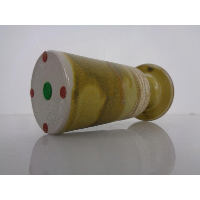 Studio Ceramic Vase by Helgi Björgvinsson, Sweden, 1990s For Sale - Image 12 of 17