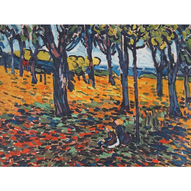 Maurice de Vlaminck, The Chestnut Grove at Chatou, 1906, Lithograph For Sale - Image 6 of 7