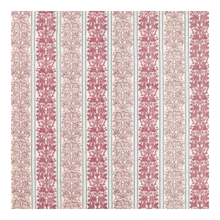 Morris & Co. Oak & Blossom Weave Fabric in Madder For Sale