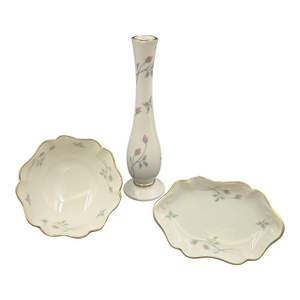 3 Piece Rose Manor Lenox Set