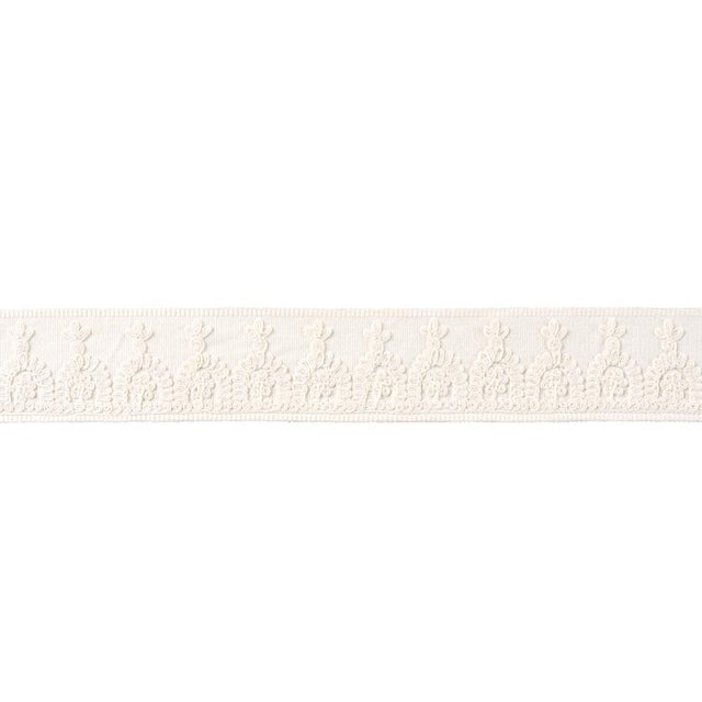 Noelia Tape’s intricate design is rendered in delicate corded embroidery. It’s an exquisite old-world touch for...