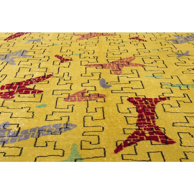 Mid 20th Century Zeki Muren Vintage Turkish Sivas Rug, 05'03 X 08'03 For Sale - Image 5 of 10