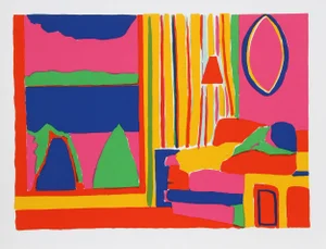 John Grillo Kaleidoscope V Serigraph