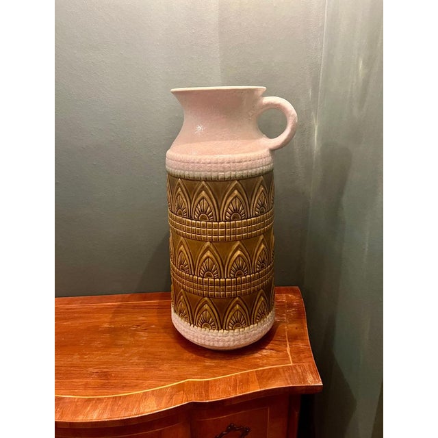 Large Mid-Century Modern Floor Vase from the Ü-Keramik Übelacker, 1960s For Sale - Image 4 of 6