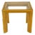 Solid Blond Birch Rectangular Occasional Side Table Stand For Sale