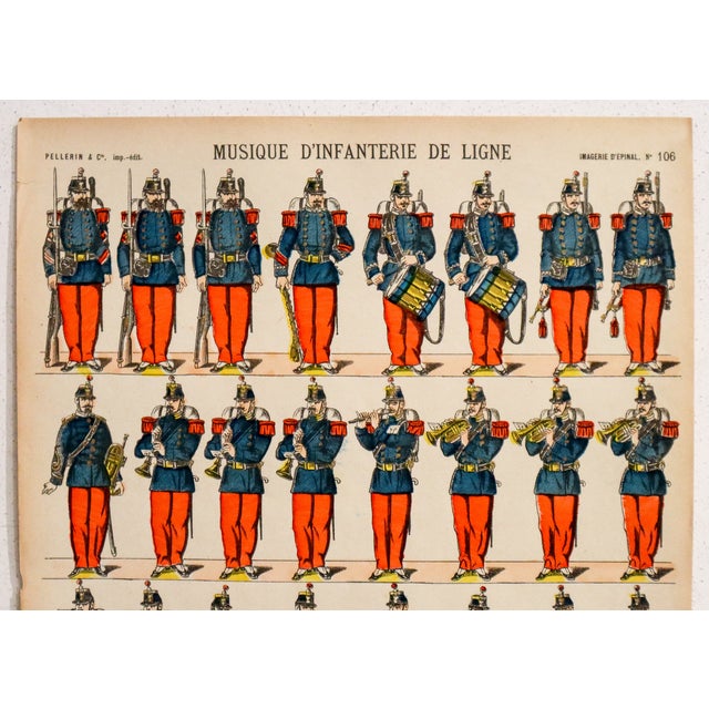 Date: 1880s-1890s Size: 11.5 x 15.5 inches Printer: Pellerin et cie. About this poster: Imagerie d'Épinal was a print...