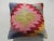 Turkish Kilim Rug Pillow For Sale - Image 3 of 11