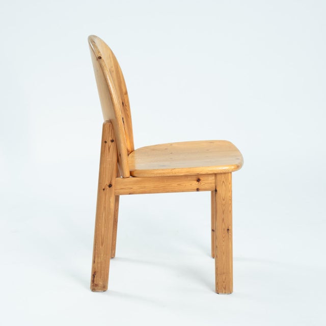 Vintage Danish Tulip Dining Chairs in Pine by Niels Koefoed, 1960s, Set of 6 For Sale - Image 3 of 16