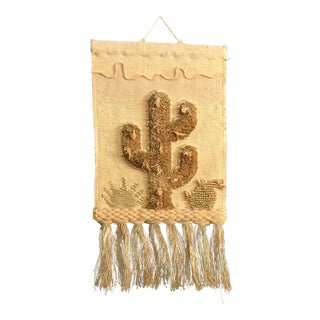 1988 Cactus Textile Art For Sale