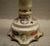 Early 20th Century Hand-Painted French Porcelain Electric Lamp For Sale - Image 4 of 10