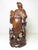 Asian Style Chinese Hardwood Figural Carving For Sale - Image 4 of 12