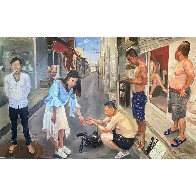 Su Yu, Loto Attraction, 2020, Oil on Canvas For Sale - Image 3 of 3