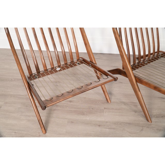 Pair Folke Ohlsson for Dux Scissor Sculptural Lounge Chairs For Sale - Image 9 of 9