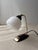 Vintage Brass and Frosted Glass Table Lamp For Sale - Image 9 of 11