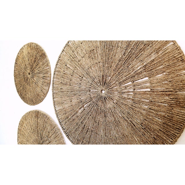 Bielecky Brothers Sculptures Jute Wicker Seagrass For Sale - Image 4 of 9