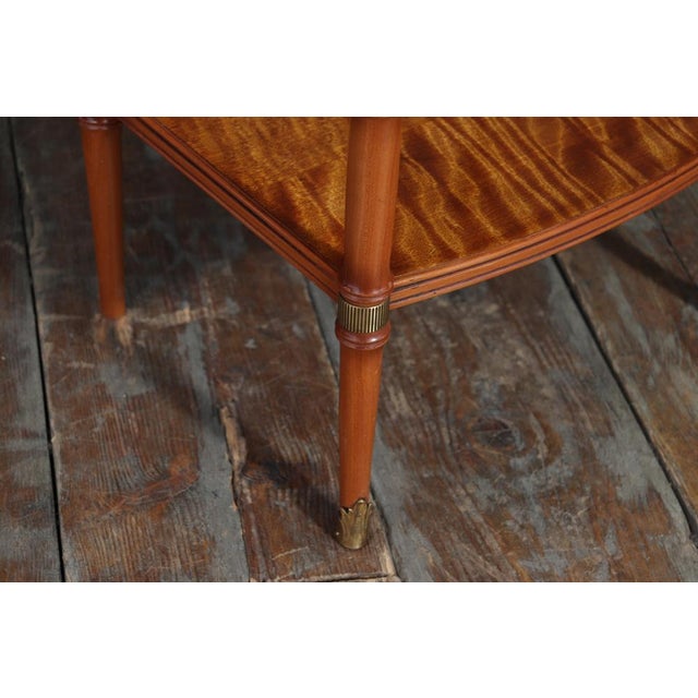 Bedside Tables in Faux Bamboo and Satin Birch, 1980, Set of 2 For Sale - Image 3 of 14