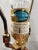 Gold Vintage John Richard Pagoda Style Column Table Lamp For Sale - Image 8 of 8