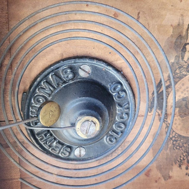 American Wall Clock from Seth Thomas For Sale - Image 4 of 18