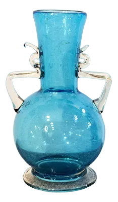 Italian Murano Glass Vase, 1950s