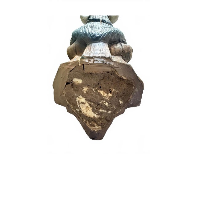 1960s Vintage 1960s Viking Ships Longship Bust Sculpture For Sale - Image 5 of 12
