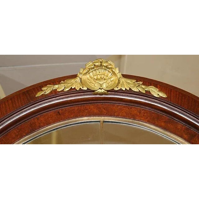 ​French Bronze Mounted Marble Top Inlaid Server Buffet Circa 1910 For Sale - Image 11 of 11