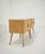 Metal Mid-Century Modern Curved Light Wood Bedside Tables, Italy, 1950s, Set of 2 For Sale - Image 7 of 18