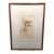 Leonardo Da Vinci Antique Framed - Early 20th Century Graphite Drawing Self Portrait For Sale