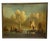 Gold Dutch Maritime Oil Painting Seascape Boat, 1800s, Oil Painting For Sale - Image 8 of 8