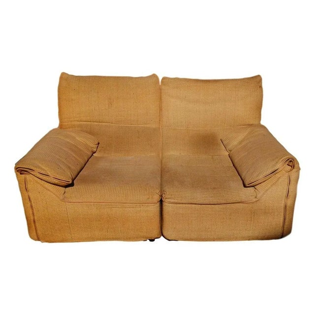 Textile Sofa by Antonio Citterio, Paolo Nava for B&B Italia / C&B Italia, 1970s For Sale - Image 7 of 7