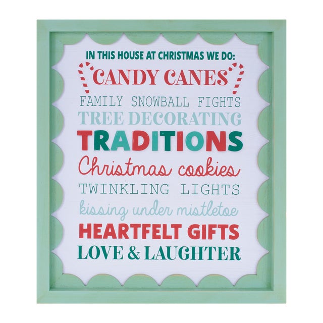 Realism Framed Christmas Sentiment Wall Art (Set of 2) For Sale - Image 3 of 3