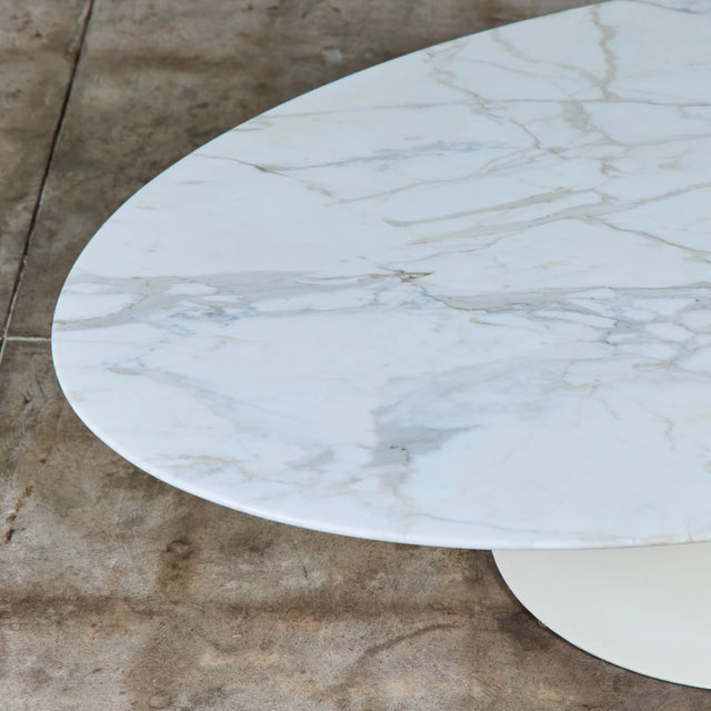 Eero Saarinen Marble Top Coffee Table for Knoll For Sale - Image 12 of 17