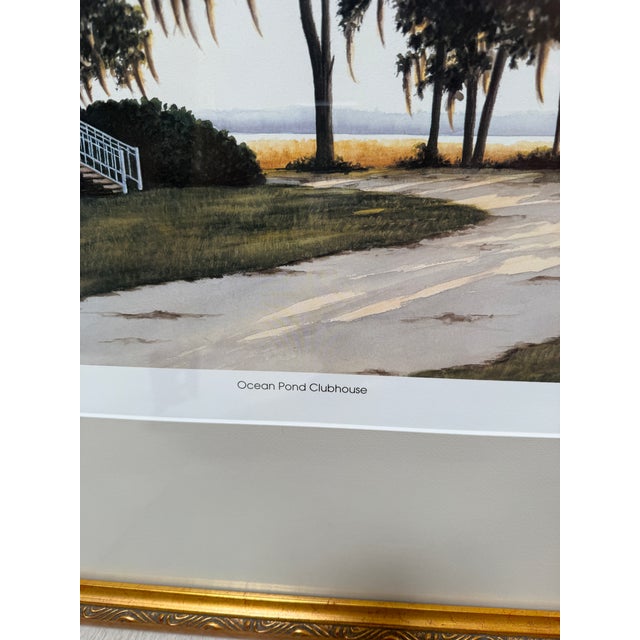 Don Pettigrew Ocean Pond Clubhouse Limited Edition Print, Signed For Sale - Image 11 of 12