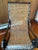 Indian (Pair) Vintage Indian Plantation Chairs - Handpainted For Sale - Image 3 of 7