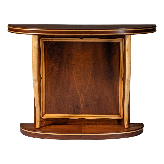 Mid-Century Wall Console, Italy, 1950s For Sale