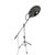 Yasu Sasamoto Dulton Co. LTD Floorlamp in the Style of a Microphone Stand For Sale - Image 4 of 11