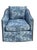Pair Sam Moore Hooker Furniture Swivel Chairs & Ottomans For Sale - Image 16 of 18