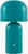 Contemporary Umbra Accent Table Lamp Turquoise 10"H x 5"W x 5"D For Sale - Image 3 of 3