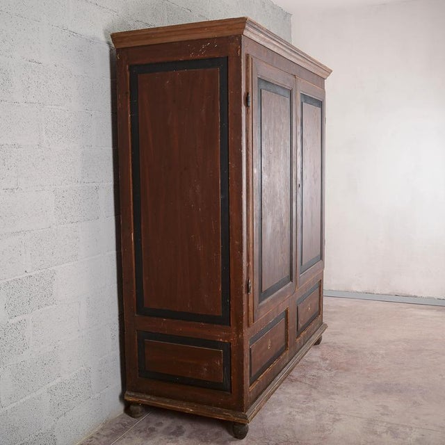 19th Century Sideboard with Black Trim, Italy For Sale - Image 3 of 18