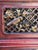 1875 Chinese Red Intricate Wooden Carved Door Panels in Gold, a Pair For Sale In Dallas - Image 6 of 9