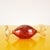 Red Red Blown Glass Decorative Candy with Gold Decorations For Sale - Image 8 of 8