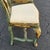 Antique Pair of Italian Venetian Rococo Revival Hand-Painted Polychrome and Parcel-Gilt Side Chairs With Floral Decoration, Circa 1920 For Sale - Image 9 of 13
