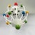 Mid-Century Italian Chandelier with Colored Spheres, 1940s For Sale - Image 4 of 17