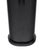 Black Mid-Century Modern Heavy Carved Marble Sculpture on Revolving Pedestal For Sale - Image 8 of 9
