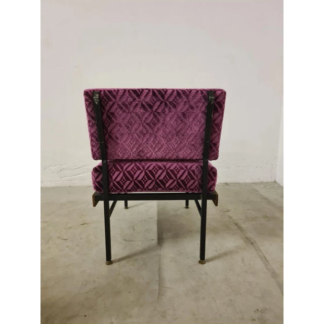 Metal Set of Vintage Lounge Chairs, 1960s For Sale - Image 7 of 10