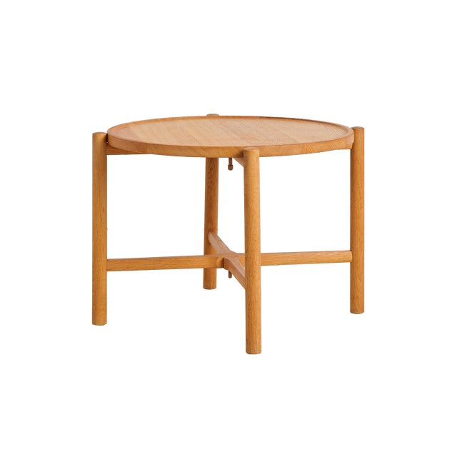 AT35 / PP35 Tray Coffee Table in Oak by Hans J. Wegner for PP Møbler, 1970s For Sale - Image 17 of 17