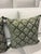 Crate & Barrel Crate & Barrel Green Velvet Throw Pillows, Pair For Sale - Image 4 of 12