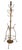 American Vintage Brass Coat Rack Umbrella Stand For Sale - Image 3 of 13